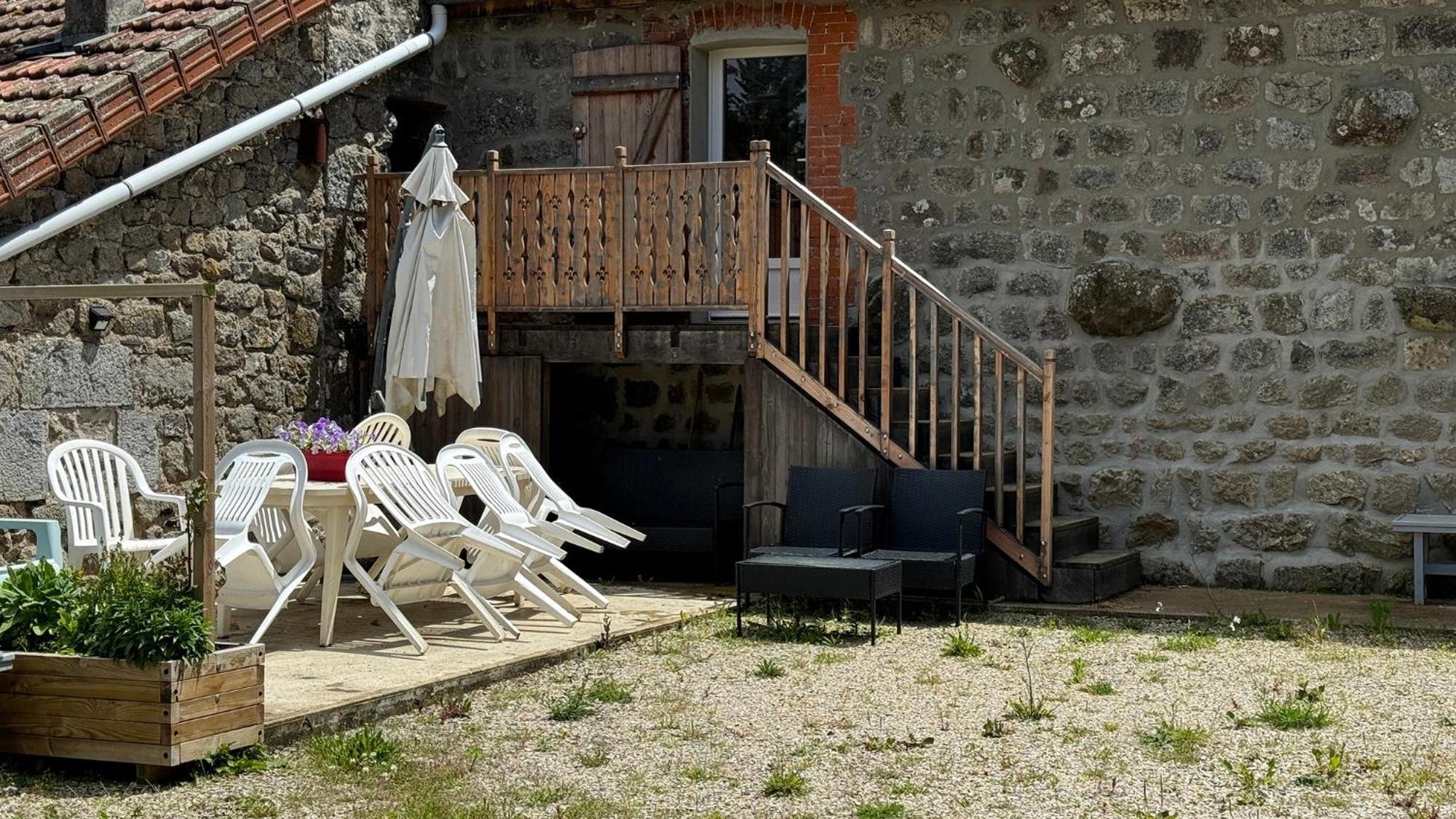 Le Mazel Villa Saint-Agrève Exteriör bild